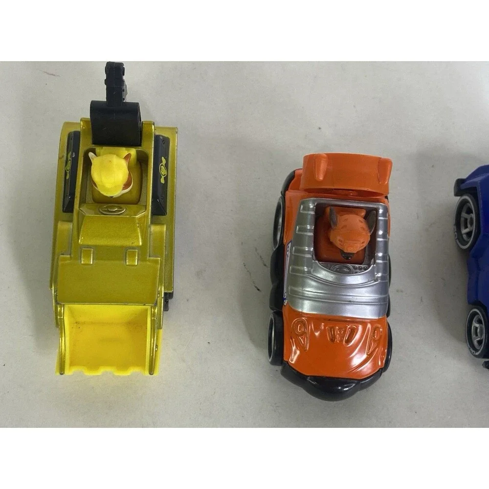 Paw Patrol True Metal Die Cast Toy Car Lot Chase Rubble Zuma Rocky Marshall
